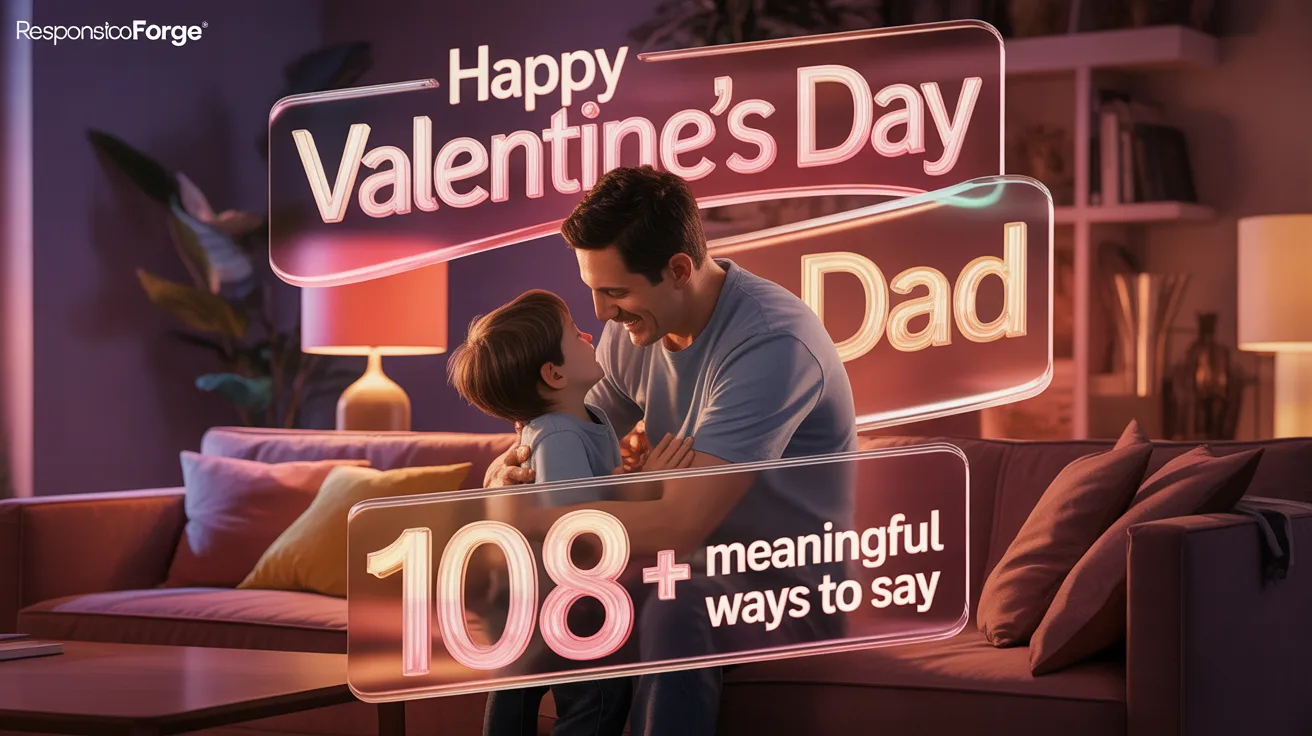 Happy Valentine’s Day Dad Meaningful Ways to Say