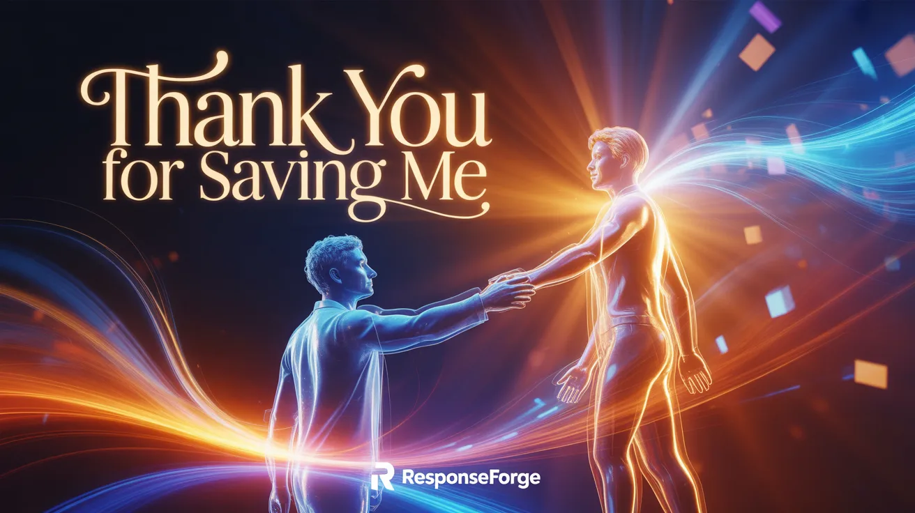 Thank You for Saving Me Quotes