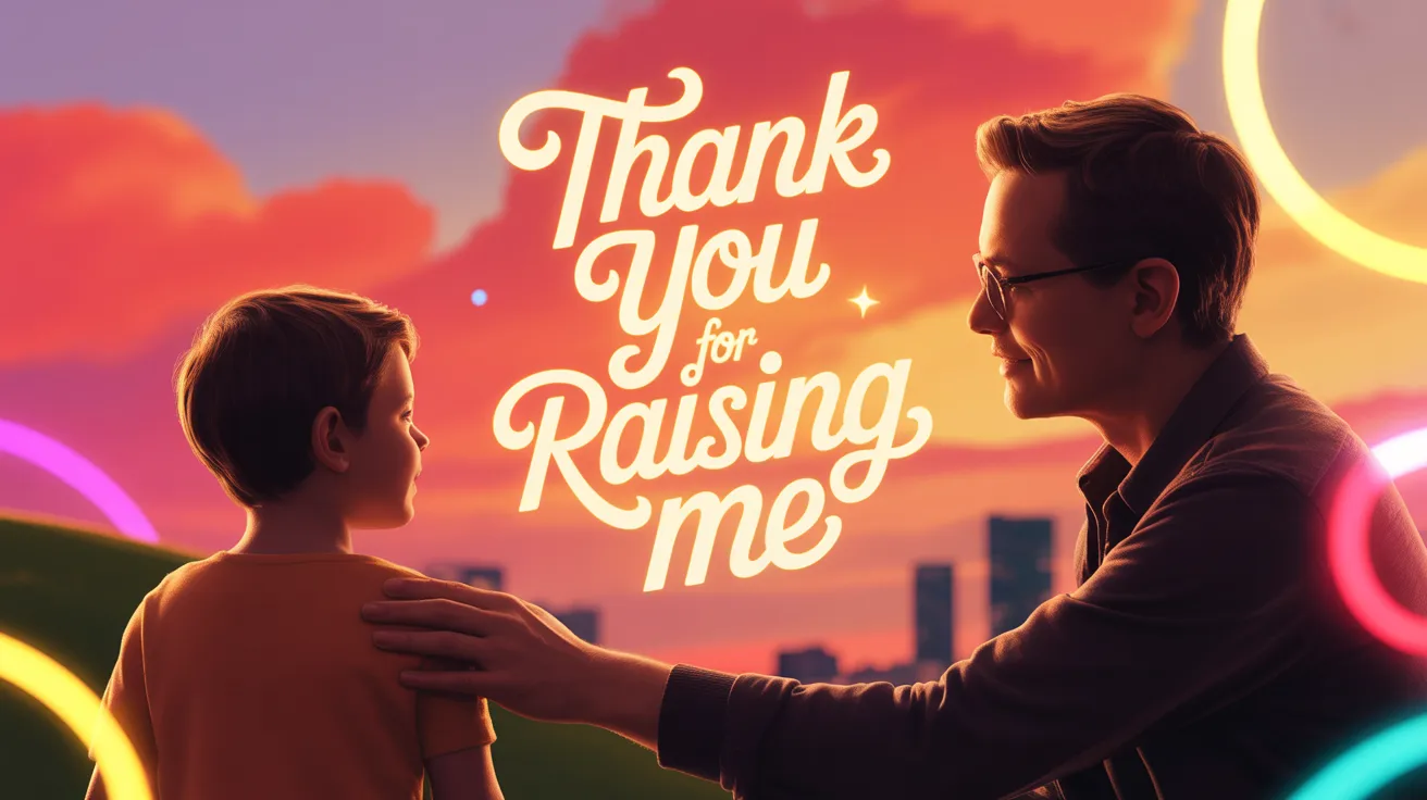 Thank You For Raising Me