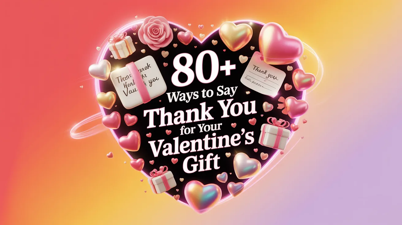 Thank You for Your Valentine’s Gift