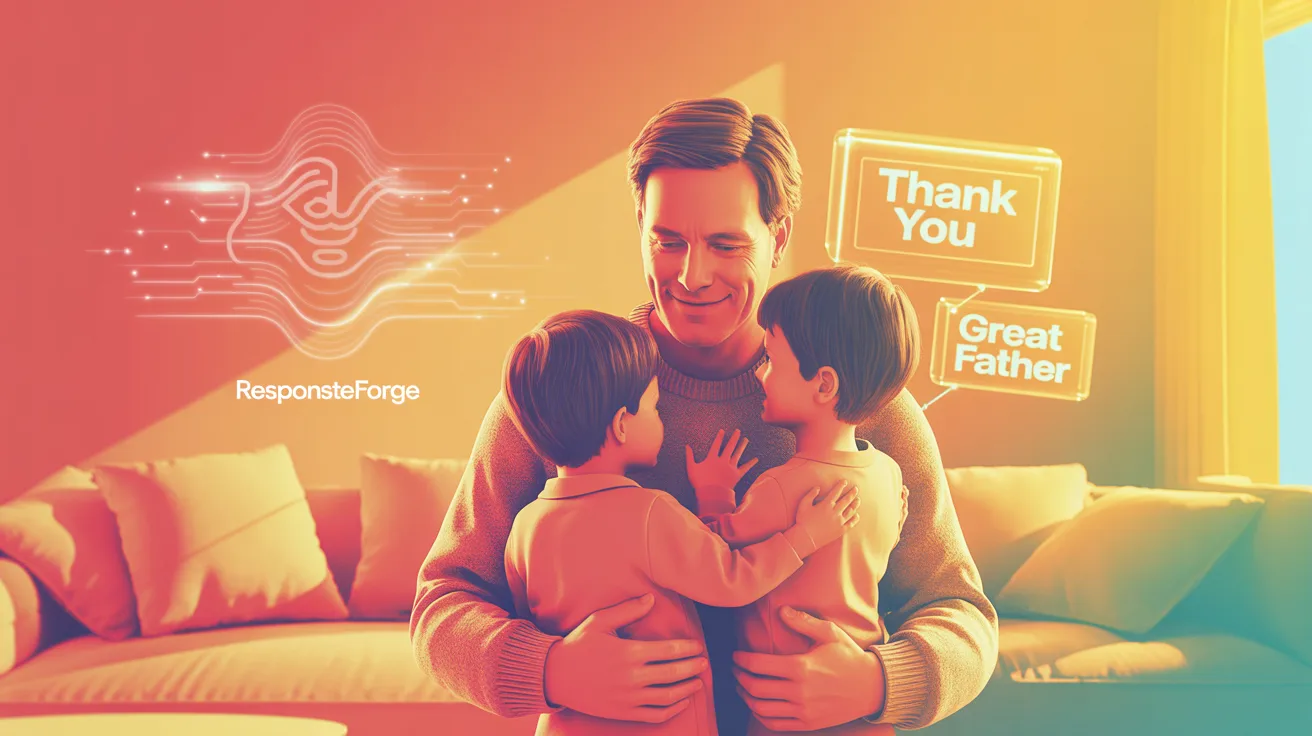 Thank You for Being a Great Husband and Father