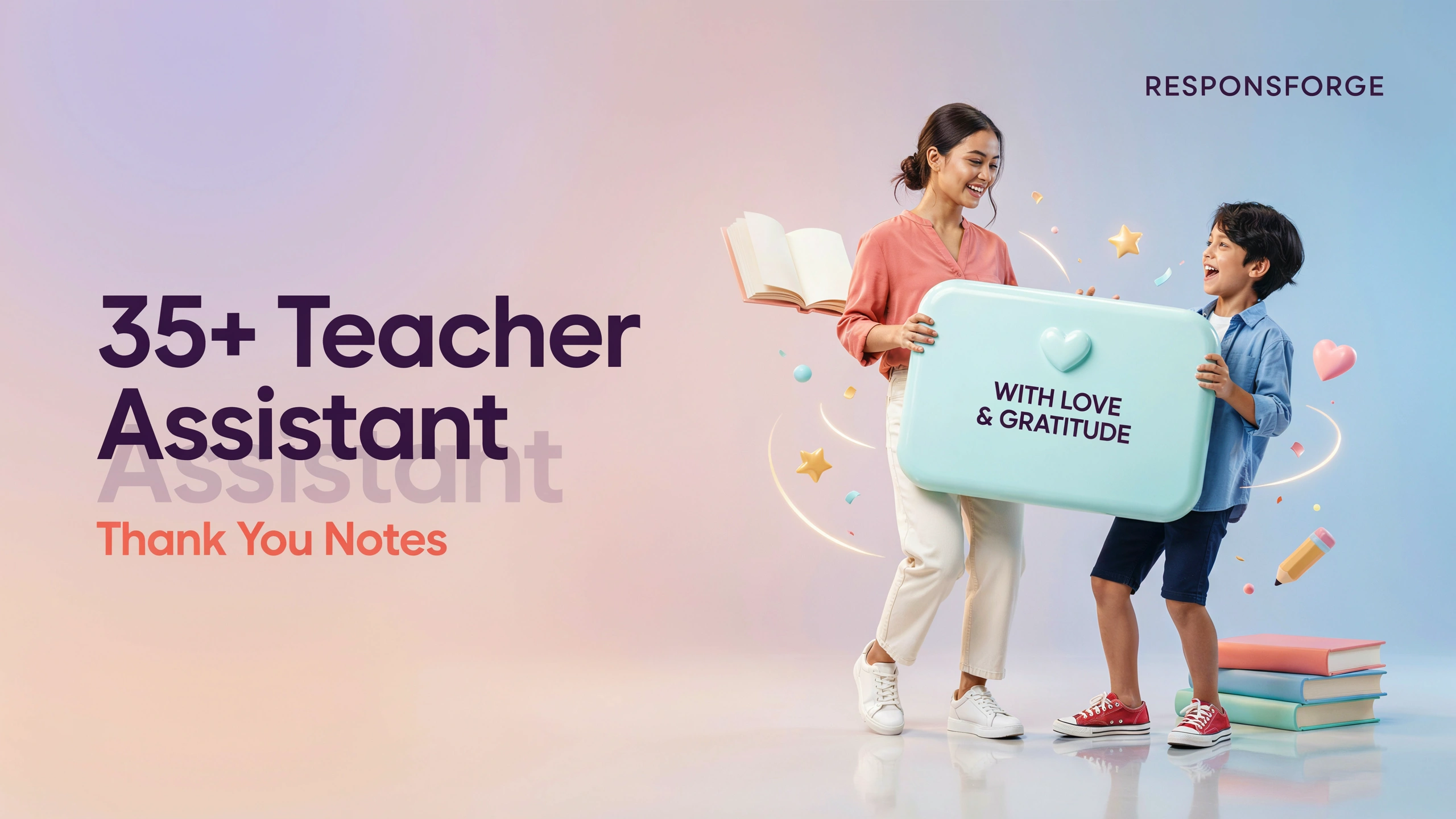 Teacher Assistant Thank You Note