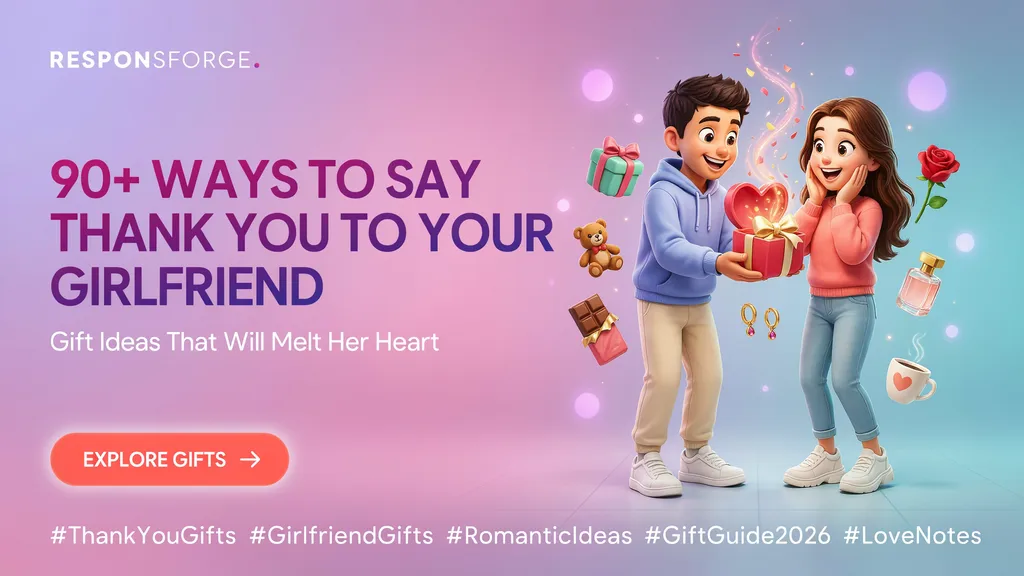 Ways to Say Thank You to Girlfriend Gift
